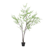 Bowrun 10' X 6.5' Artificial Enkianthus Tree, Green