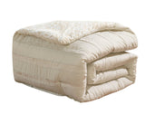 Lea Beige Queen 10pc Comforter Set