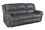 Porter Designs Socorro Contemporary Reclining Sofa Gray 03-180C-01-7625