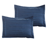 Lea Navy King 10pc Comforter Set
