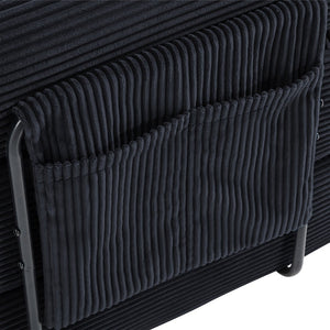 English Elm United We Win Convertible Folding Sofa Bed - Plush Corduroy, Memory Foam Comfort For Any Room! W1568S00248-GIGA