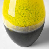 Mercana Jasse Large Yellow/Gray Ombre Glass Vase  30842