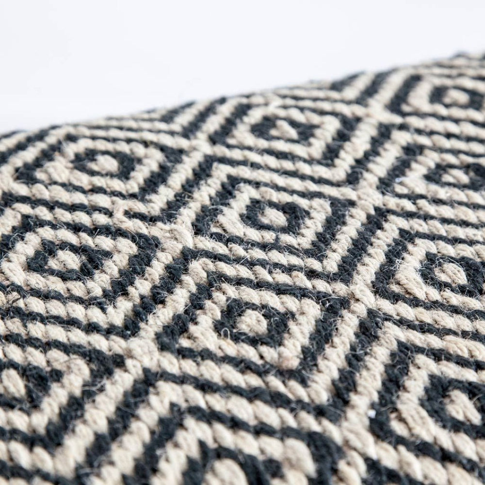 Mercana Denison Stylish Woven Cushion Accent Bench with Solid Wood Base – Perfect for Entryways & Living Areas 50254