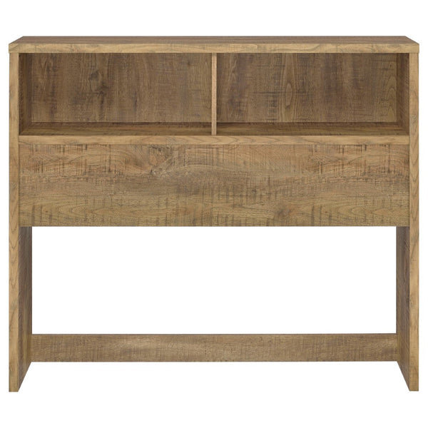 English Elm Geary Full Bedroom Set with Bookcase Headboard Usb Charging Nightstands Matte Finish Wood B062S01699