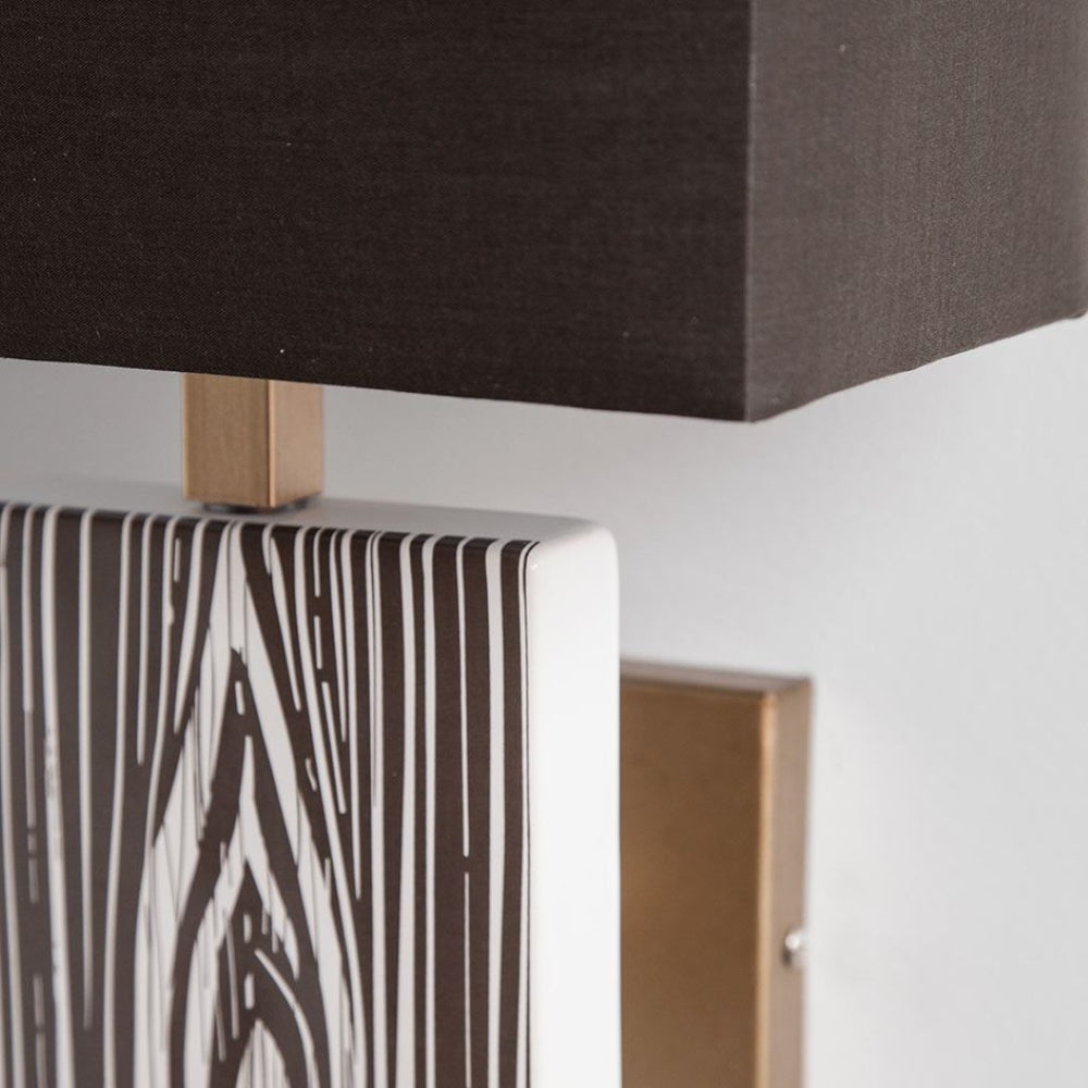 Mercana Maravilla III 11x17 Ornate Wall Sconce with Decorative Fabric Shade for Elegant Home Ambiance 65241