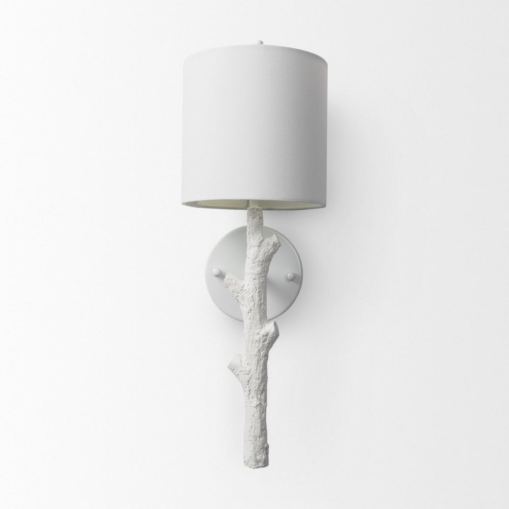 Mercana Sabinal II Sculptural Tree Branch Wall Sconce - Handcrafted Resin Design for Rustic Elegance 65248