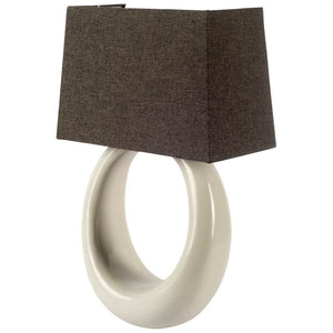 Mercana Scarlett II 6x19 Gray Base & Shade Wall Sconce 65415