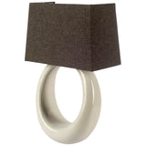 Scarlett II 6x19 Gray Base & Shade Wall Sconce