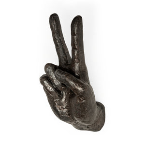 Mercana Handspeak V Peace Hand Wall Decor 67034