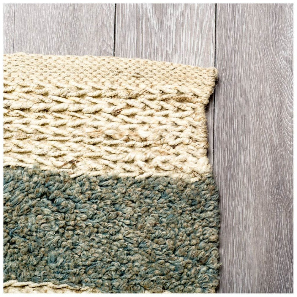 Mercana Dolman Hand-Woven Jute Dhurrie Rug - Versatile Soft Texture for Boho, Urban & Farmhouse Styles 70008