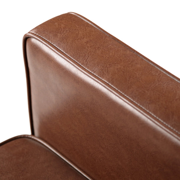 English Elm Christopher Knight Home® - Fabric Recliner Chair Mid-Century Modern Pushback Single Sofa with Tufted Cushion, Birch Legs, Cozy Comfort Light Brown 60741.00PUCOGN