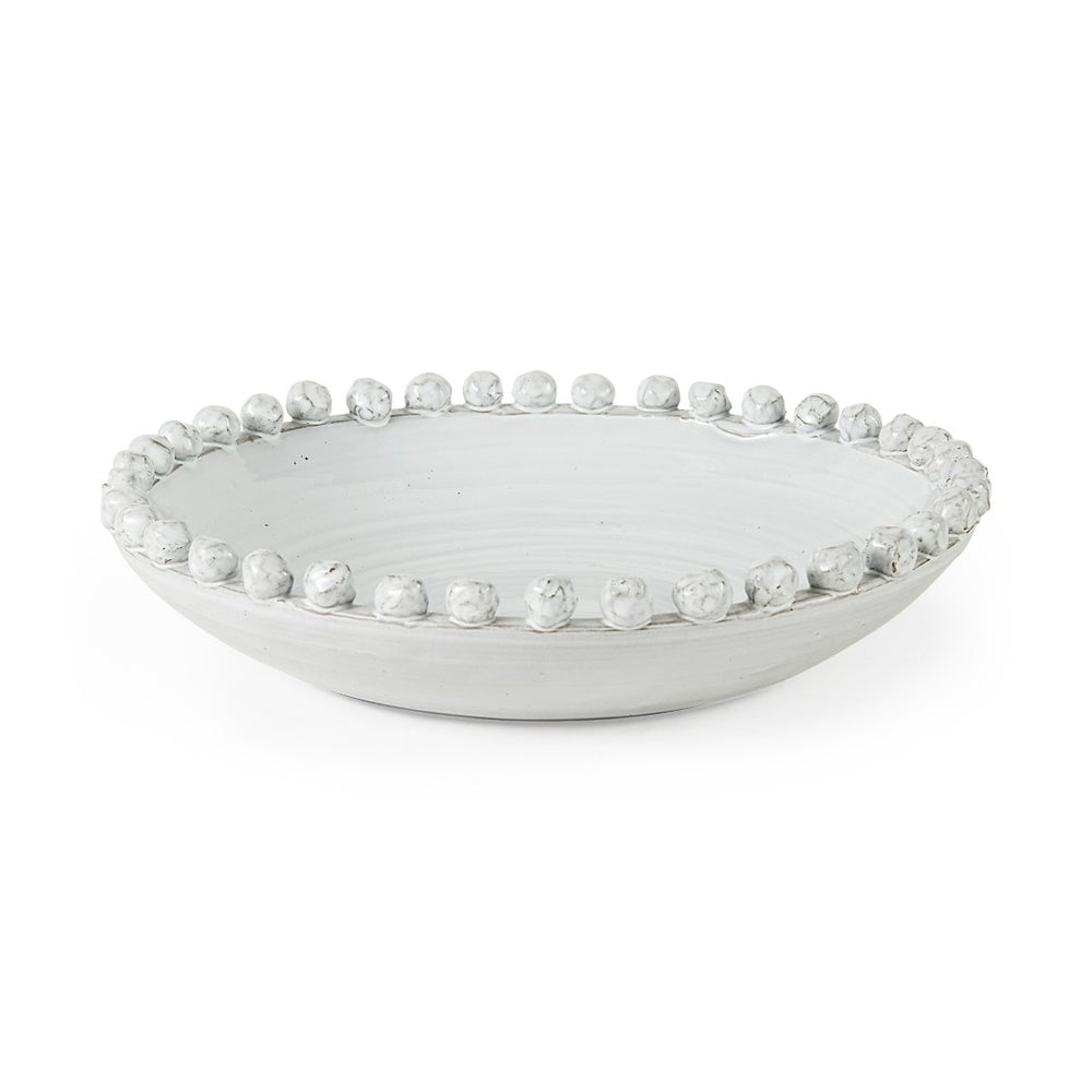 Mercana Basin Elegant Glazed Decorative Bowl - Timeless Minimalist Accent for Stylish Home Interiors 67677