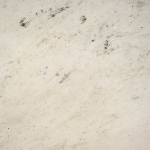 Mercana Veneto Dining Table - Elegant Round White Marble Top with Stylish Black Metal Base for Modern Spaces 67503-AB