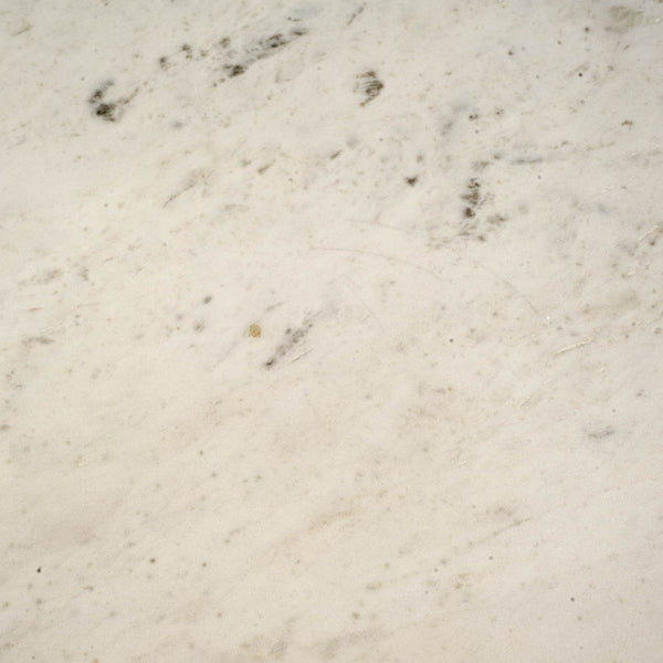 Mercana Veneto Dining Table - Elegant Round White Marble Top with Stylish Black Metal Base for Modern Spaces 67503-AB