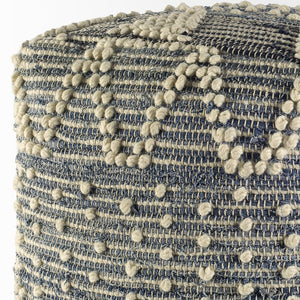 Mercana Rofi Handcrafted Cotton Pouf - Versatile Cube Accent for Stylish Interiors, Seating & Decor 67584