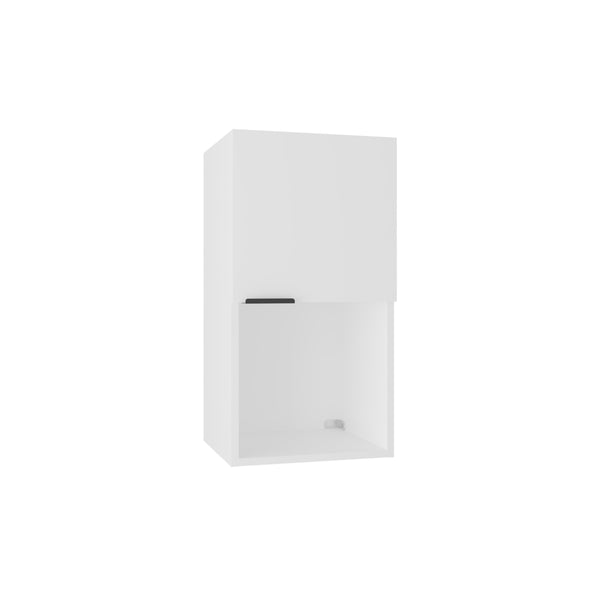 English Elm Kaser Mirror Medicine Cabinet with Shelves, Wall-Mounted White Storage, Durable Engineered Wood Finish B200P362011