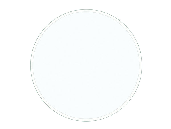 Lexington Glass Beveled Edge Top - Elegant Design For Tables, Perfect For Home Décor And Modern Interiors Clear Wood 001-072gt