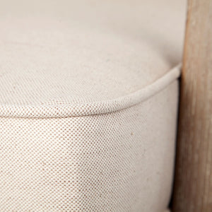 Mercana Harman Coastal-Inspired Accent Chair with Plush Comfort and Natural Wood Frame for Any Space 67513