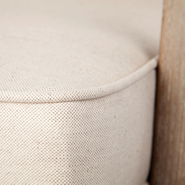 Mercana Harman Coastal-Inspired Accent Chair with Plush Comfort and Natural Wood Frame for Any Space 67513