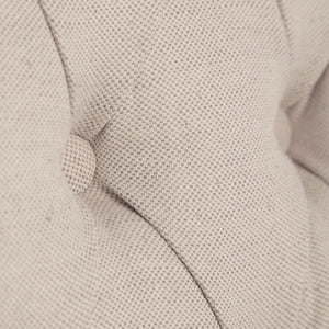 Mercana Mackenzie Elegant Plush Linen Dining Chair with Diamond Tufting and Solid Wood Base for Timeless Style 67510