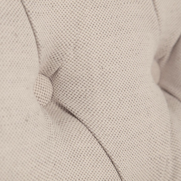 Mercana Mackenzie Elegant Plush Linen Dining Chair with Diamond Tufting and Solid Wood Base for Timeless Style 67510