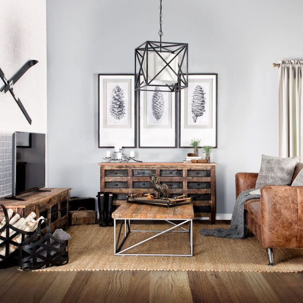 Mercana Tyrell Metal Baskets for Stylish Organization - Modern Industrial Design for Home Décor & Storage 67798