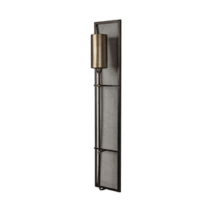 Mercana Newcomb Industrial 7x53.5 Rectangular Shutter-Inspired Wall Sconce for Modern Spaces and Lighting 67950