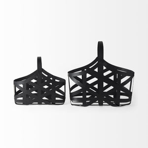 Mercana Tyrell Metal Baskets for Stylish Organization - Modern Industrial Design for Home Décor & Storage 67798
