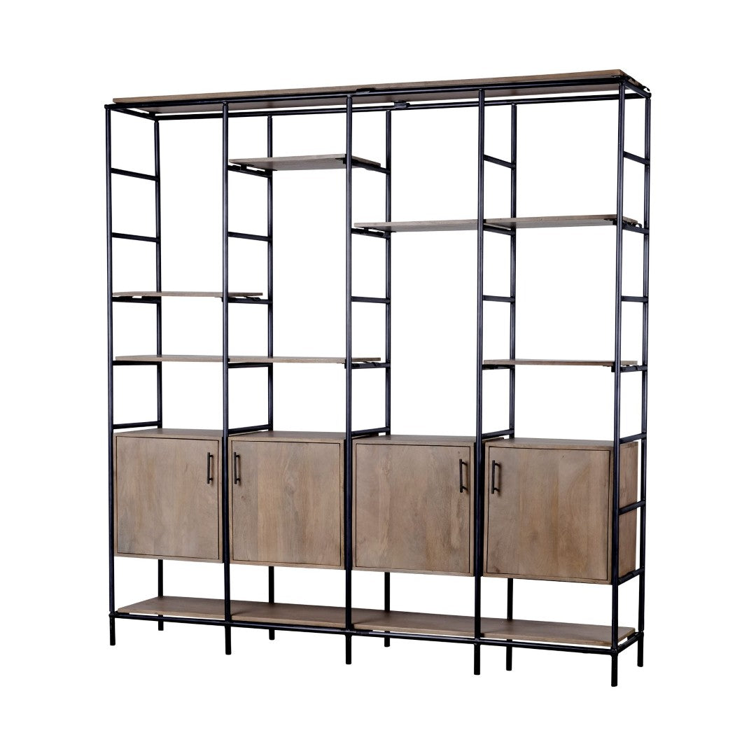 Darius Multi-Shelf Shelving Unit - Versatile Industrial Storage Soluti