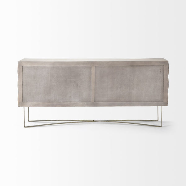 Mercana Excelsior I Luxurious Solid Wood Sideboard with Glamorous Design and Ample Storage for Your Home 68222