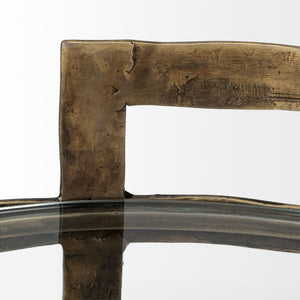 Mercana Reimer Accent Table: Contemporary Round Design with Sturdy Frame for Stylish Home Decor & Essentials 68235