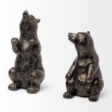 Mercana Sleuth (Set of 2) 9L x 8W Grizzly Bear Bookends 68069