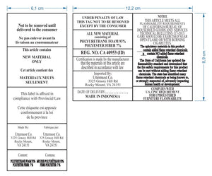 Uttermost Kavali Outdoor Wicker Counter Stool - Stylish Curved Frame With Plush, Weather-resistant Cushion Woodtone Aluminium And Wicker 23933