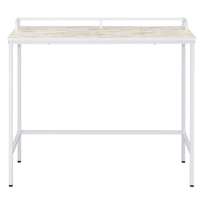 OSP Home Furnishings Brighton Console Table Mosaic/White