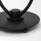 Mercana Salah I Small Black Iron Table Candle Holder  67811