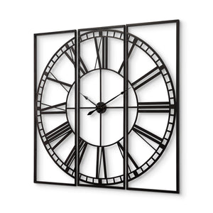 Mercana Norwood 60" Square Oversized+ Industrial Wall Clock 68522