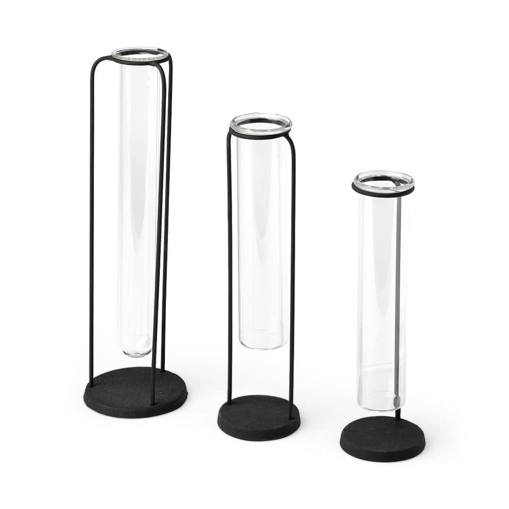 Mercana Beeker Modern Industrial Test Tube Vases for Stylish Floral Displays in Any Home Decor Setting 68600
