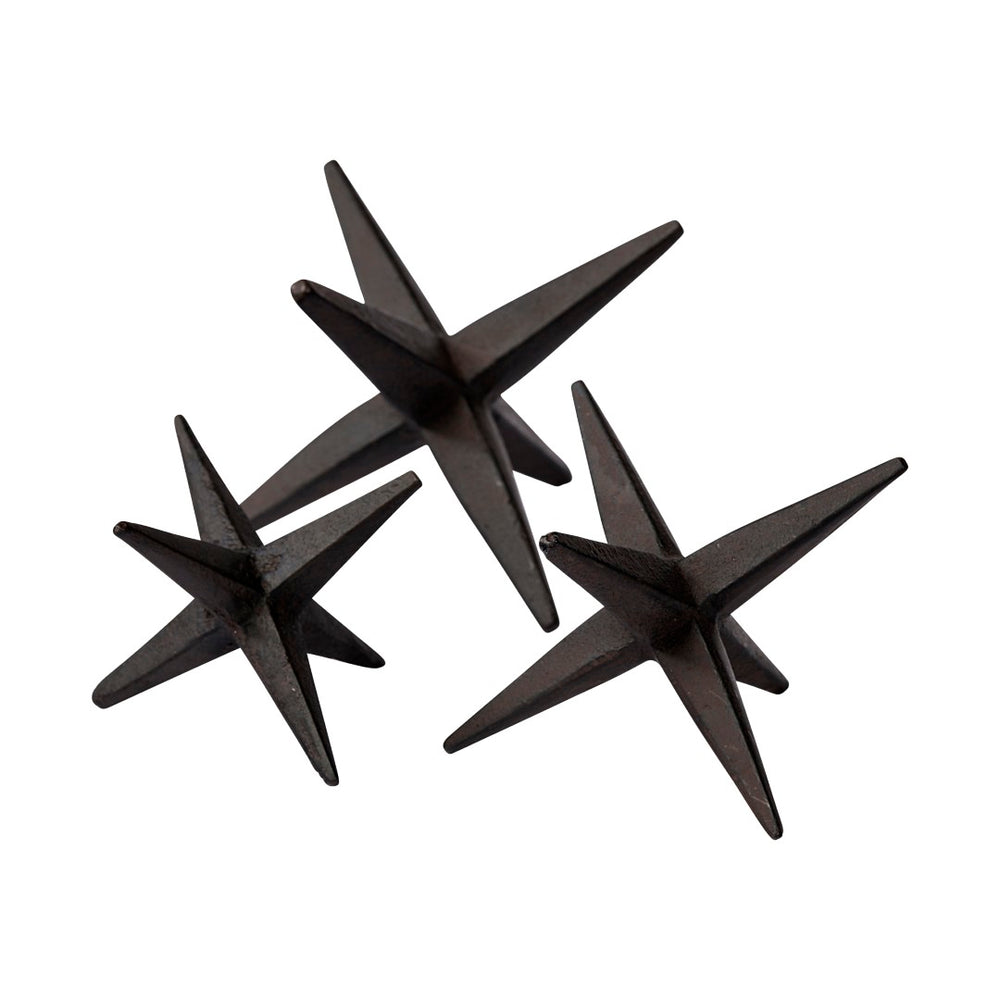 Mercana Rhea Decorative Jacks – Industrial Matte-Black Accent for Tabletop, Shelf Displays & Home Decor 68650