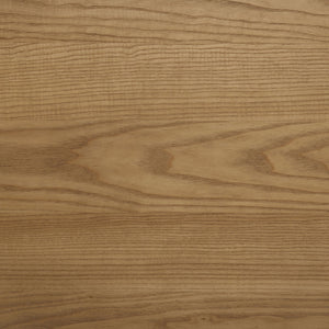 English Elm Winston Retro Light Ash 2-Drawer Nightstand with Felt-Lined Drawer, Rounded Edges, Tapered Legs B062P375525