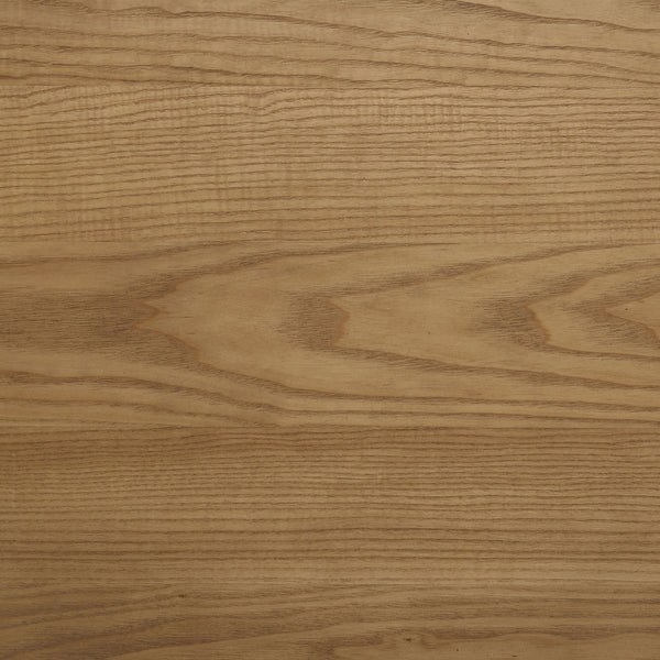 English Elm Winston Retro Light Ash 2-Drawer Nightstand with Felt-Lined Drawer, Rounded Edges, Tapered Legs B062P375525