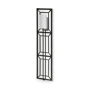Mercana Noah 12.2x55 Elegant Rectangular Wall Sconce for Modern Industrial Spaces – Warm Ambient Lighting 68423-AB