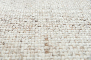 Alora Decor Sun Sun Beige Hand-Woven Rug With Tight Basket Weave, Wool-Poly Blend, Durable Casual Neutral Style 8'6" x 11'6" 00300310300048611