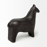 Mercana Sphynx II 7L x 2W Black Cast Aluminum Horse Shaped Object 68408