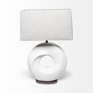 Mercana Celtica Table Lamp - Contemporary Geometric Design with Luxe Coastal Charm for Modern Spaces 68337