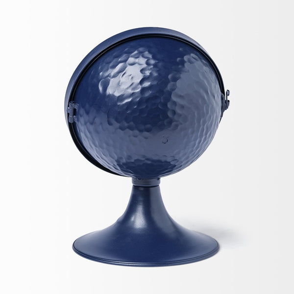 Mercana Weymouth Coastal-Inspired Glass Dome Table Clock – Elegant Design for Modern and Industrial Spaces 68528