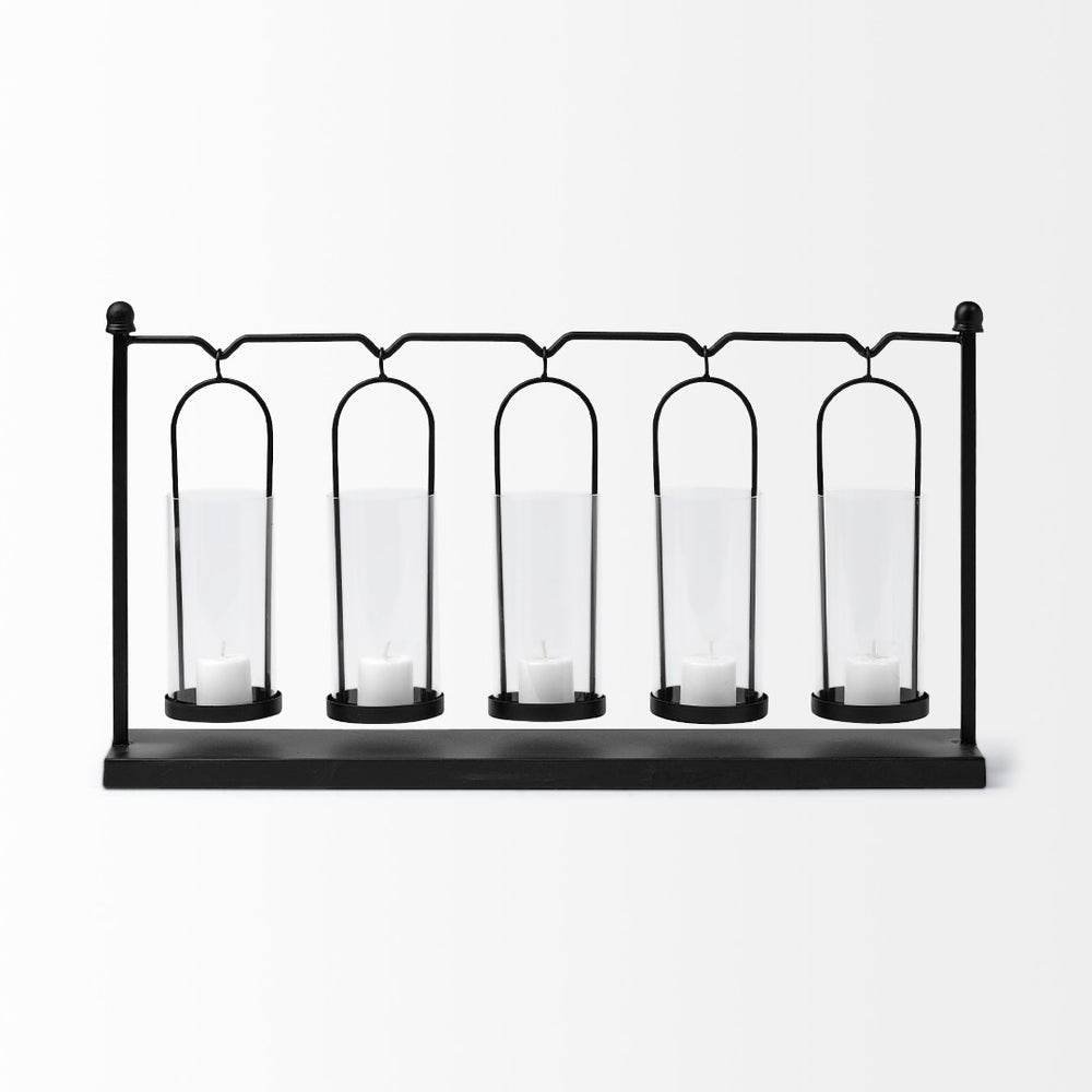 Mercana Erlen Five Votive Candle Holder - Modern Industrial Design for Elegant Home Décor and Ambiance 68601