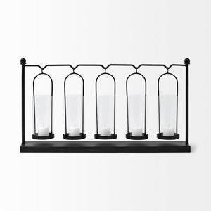 Mercana Erlen Five Votive Candle Holder - Modern Industrial Design for Elegant Home Décor and Ambiance 68601