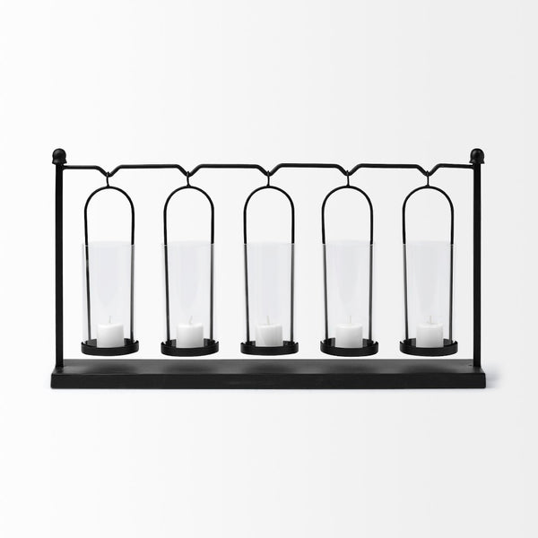 Mercana Erlen Five Votive Candle Holder - Modern Industrial Design for Elegant Home Décor and Ambiance 68601