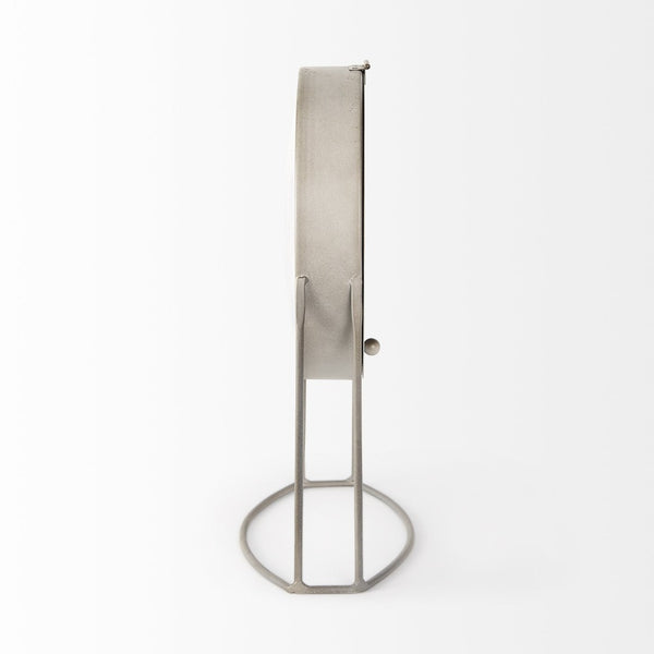 Mercana Aurus Sculptural Metal Table Clock – Modern Design with Easy Readability for Stylish Interiors 68520