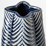 Mercana Bashir I Small Dark Navy Gloss Ceramic Vase  68615